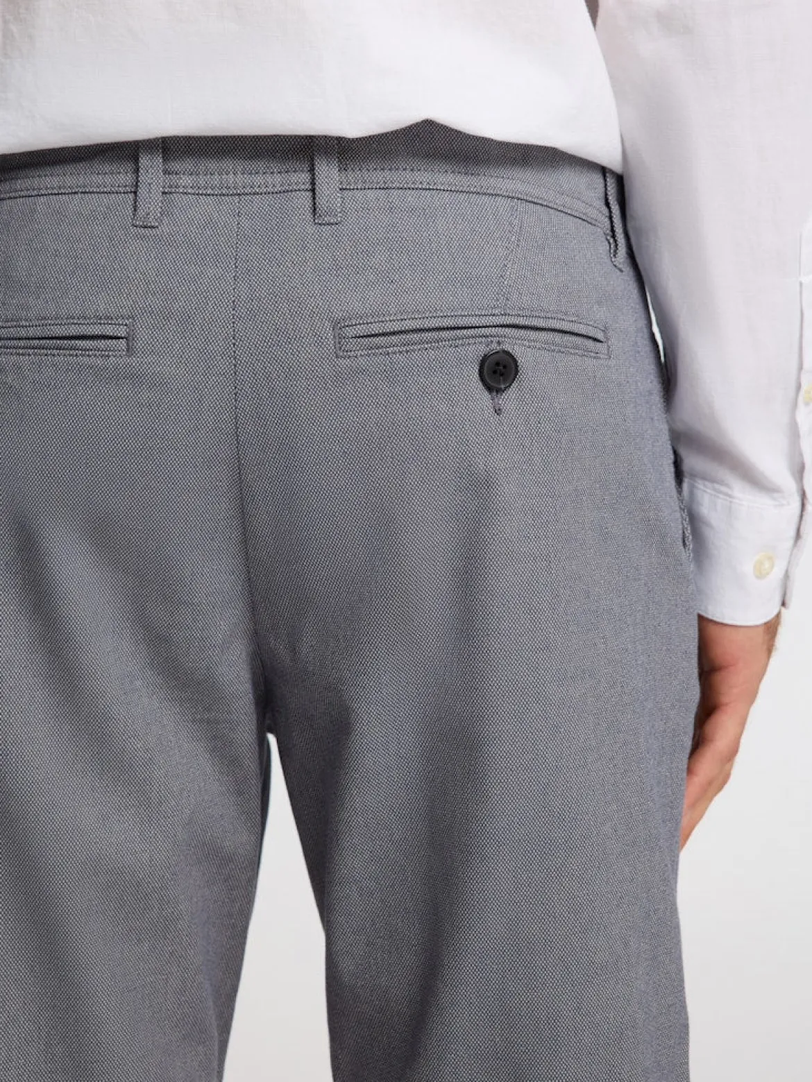 Selected miesten shortsit Luton SlhSlim Flex, Oceana W. Oatmeal