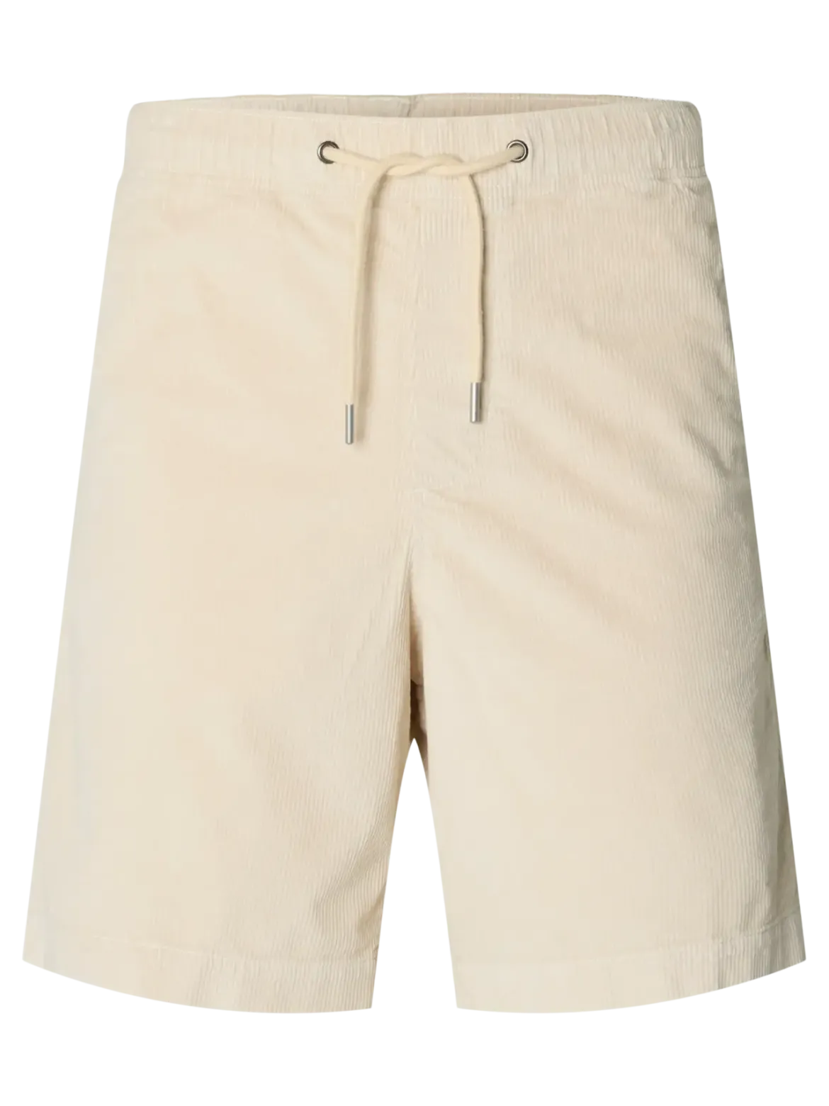 Selected miesten shortsit SLHREGULAR-JACE Corduroy Shorts, Fog