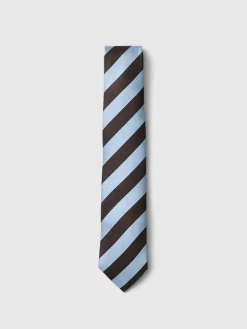 Selected miesten solmio Amour Silk Tie, Skyway Stripes