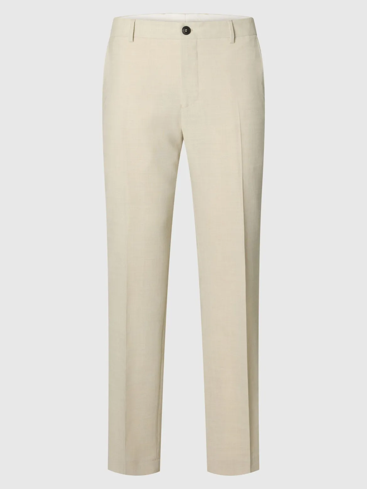 Selected miesten Suorat housut SLHSlim-Oasis Linen, Egret