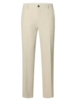 Selected miesten suorat housut SLHSLIM-Oasis Linen Trs, Egret