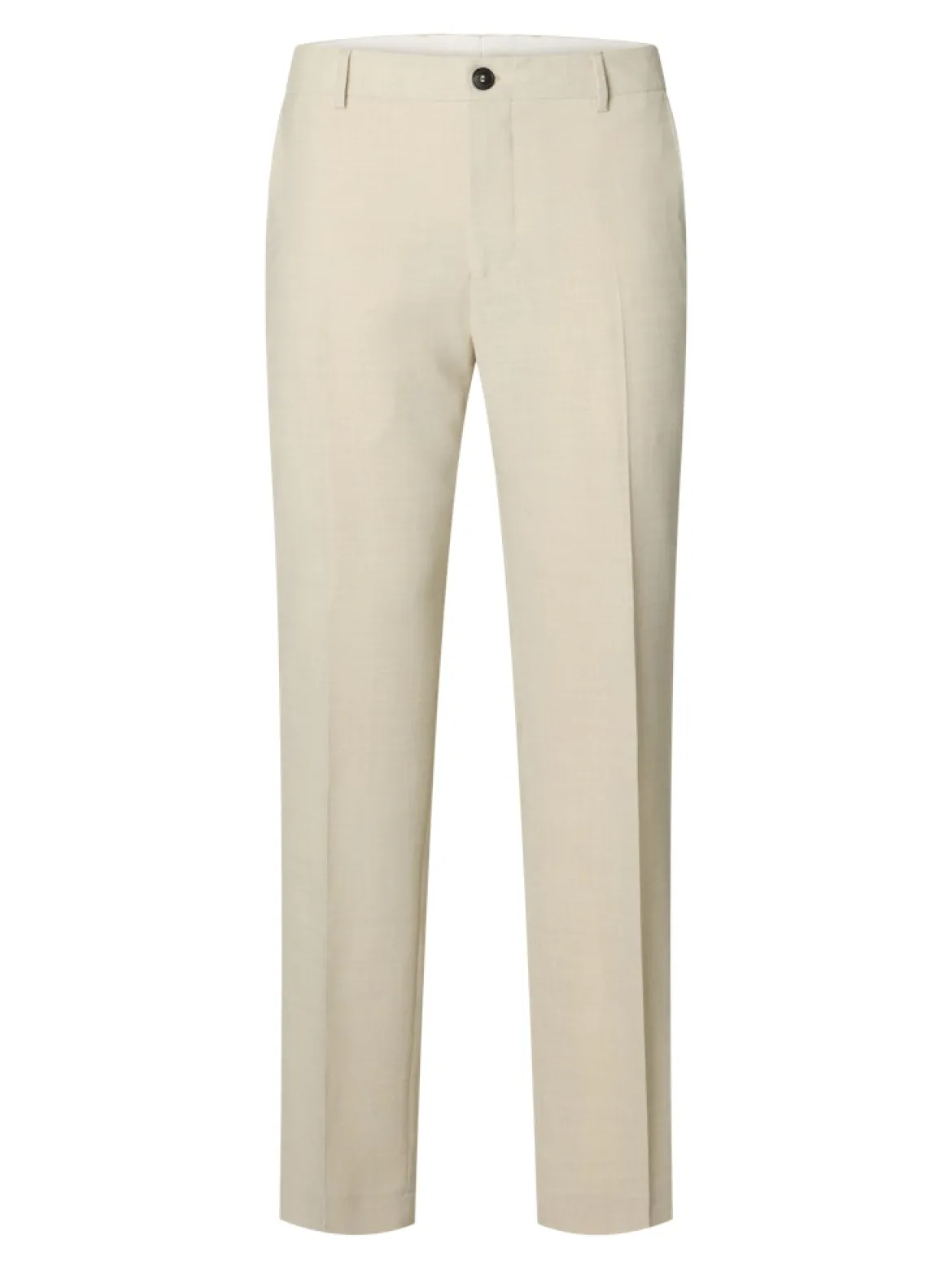 Selected miesten suorat housut SLHSLIM-Oasis Linen Trs, Egret