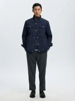 Selected miesten takki Mattis, Sky Captain