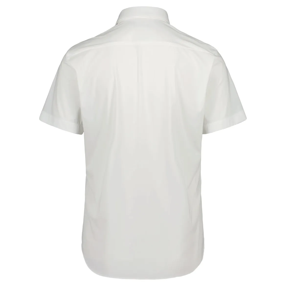 Sinnuu Miesten Kauluspaita, Technical Performance Shirt SS, Made in Europe, valkoinen