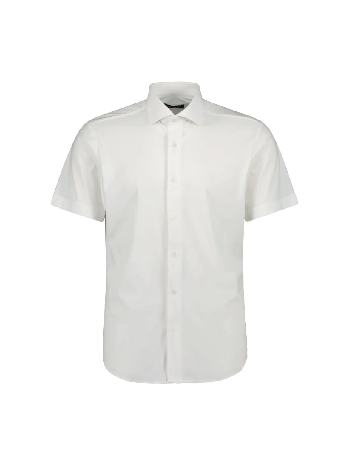 Sinnuu Miesten Kauluspaita, Technical Performance Shirt SS, Made in Europe, valkoinen