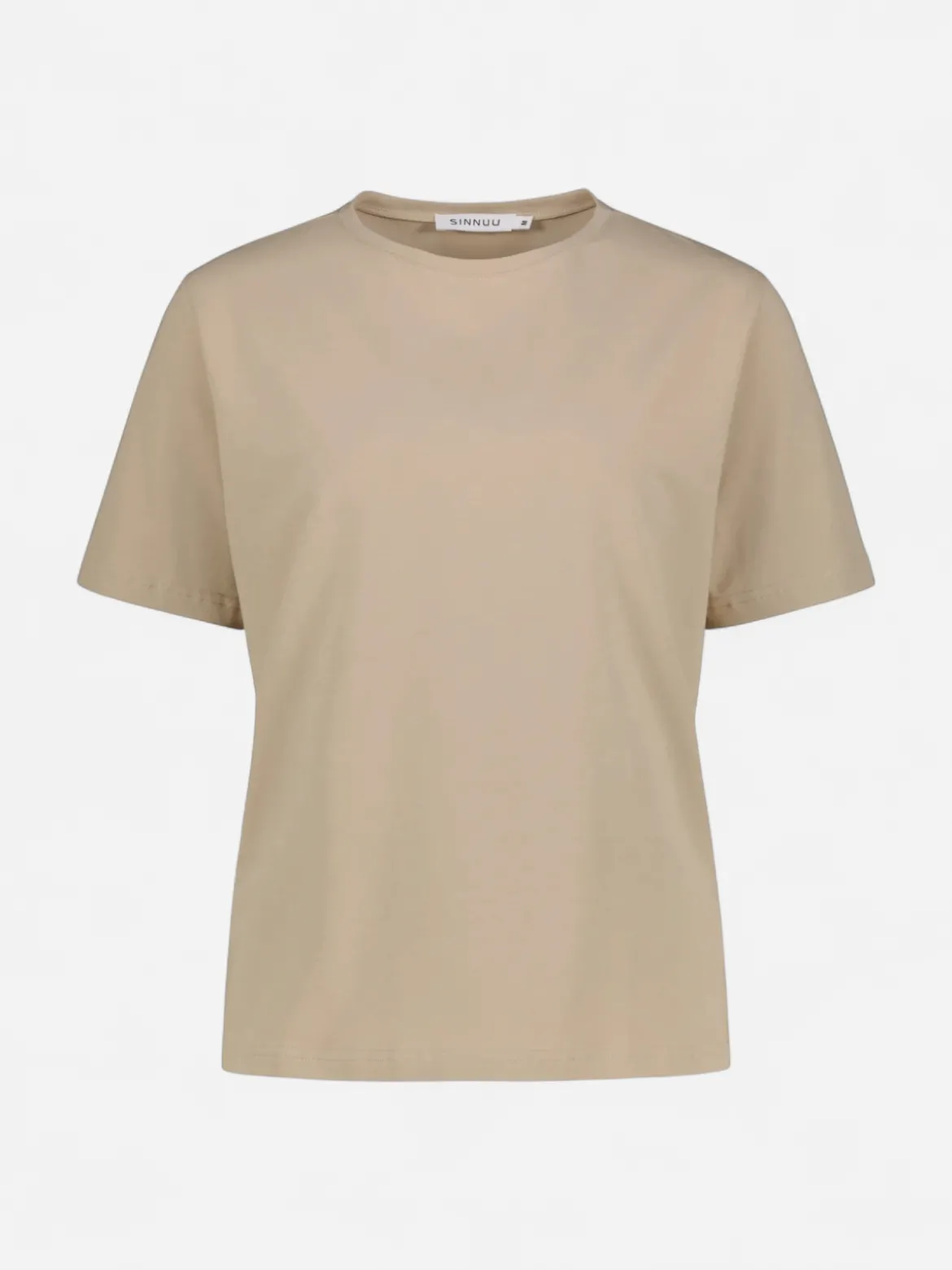 Sinnuu naisten t-paita Tess, vaalea beige