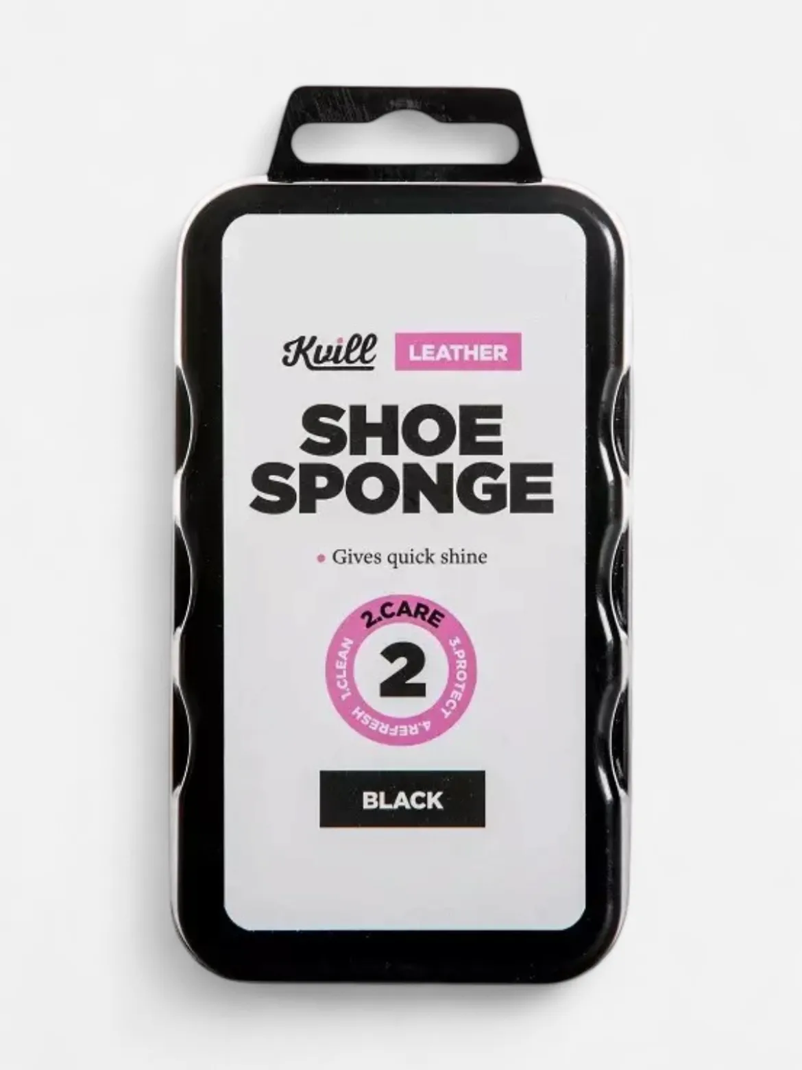 Springyard kiillotussieni Shoe Sponge, musta