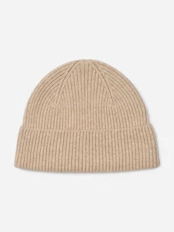 State of wow miesten pipo Elliot Merino Beanie, vaalea beige