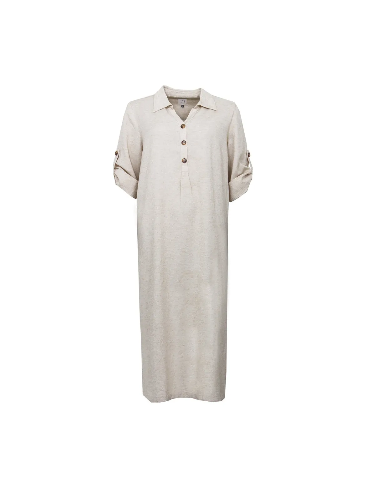 S.T.I mekko Carlei Solid Dress, vaalea beige