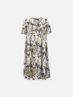 S.T.I mekko Iida Dress, monivärinen kuosi