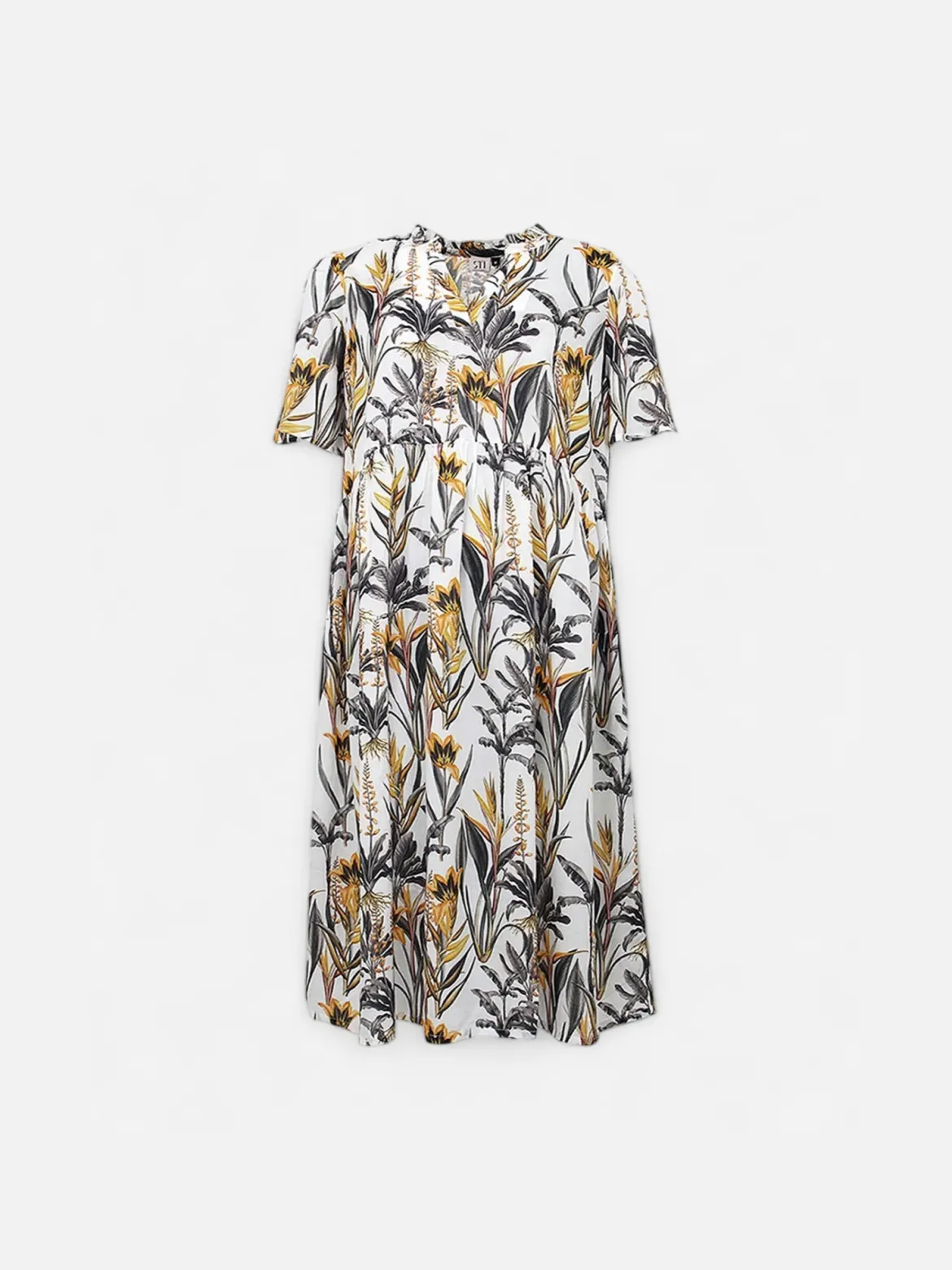 S.T.I mekko Iida Dress, monivärinen kuosi