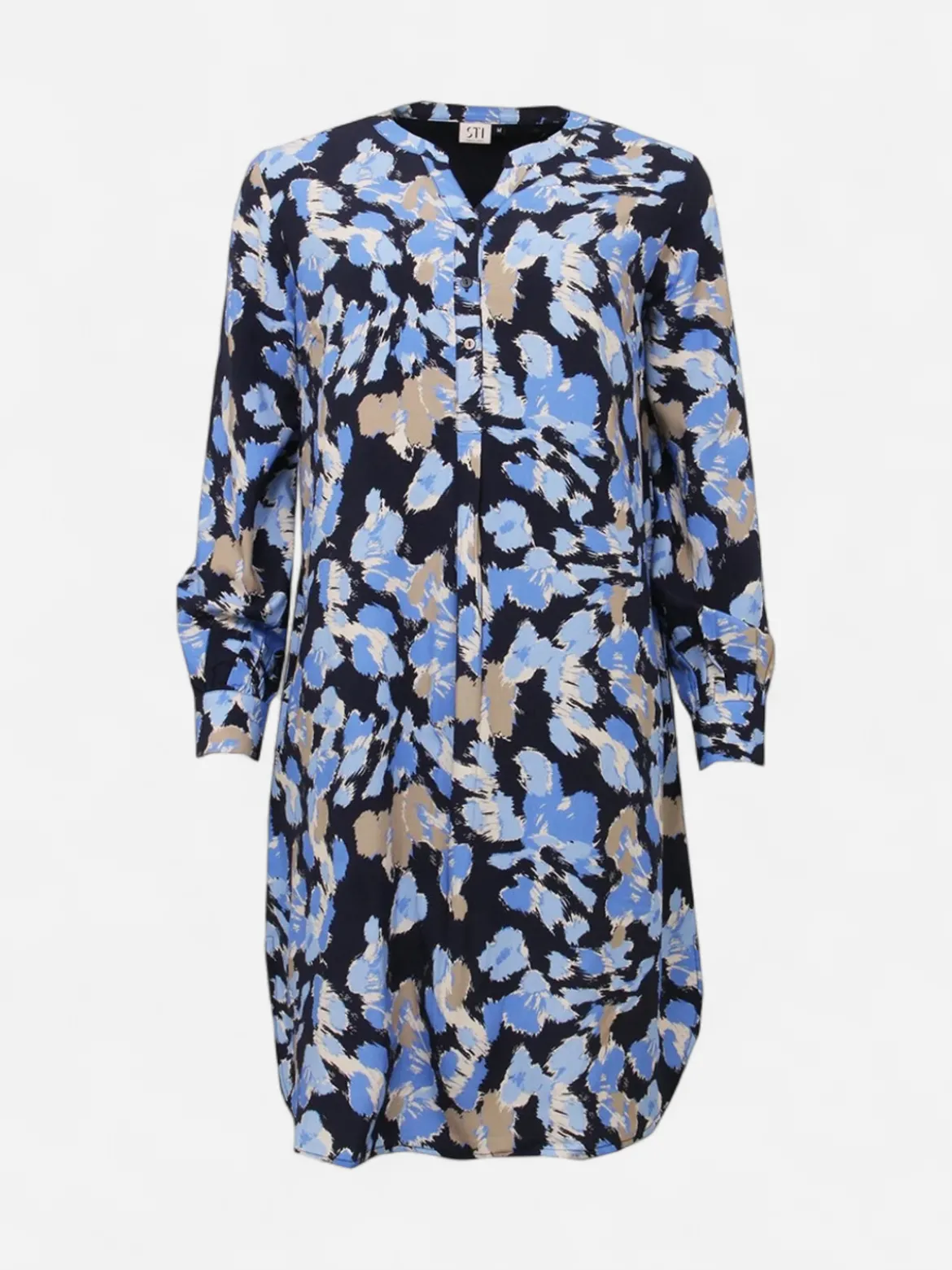 S.T.I mekko Kenla Dress, sininen kuosi