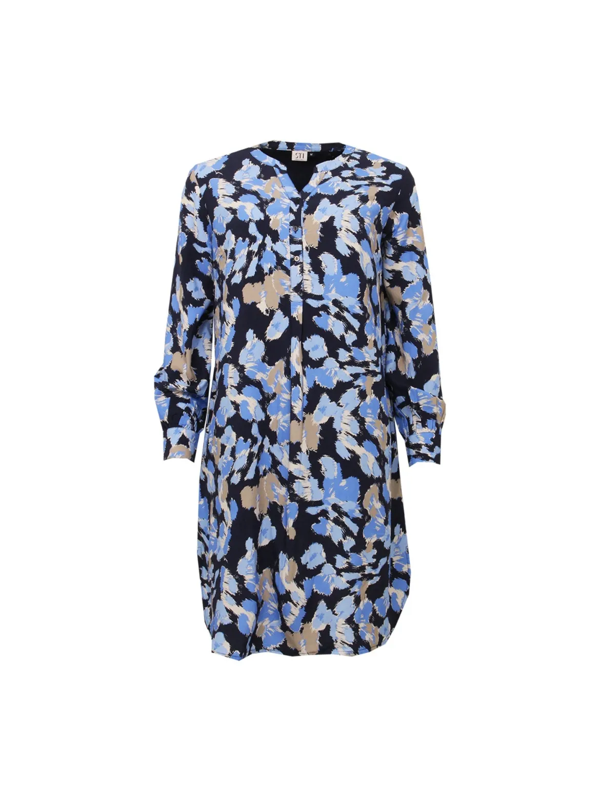S.T.I mekko Kenla Dress, sininen kuosi