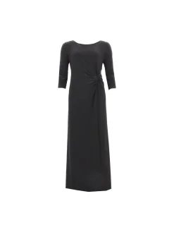 S.T.I naisten maksimekko CHARLOTTE DRESS 145CM, musta