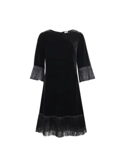 S.T.I naisten mekko CANNE DRESS 100CM, musta