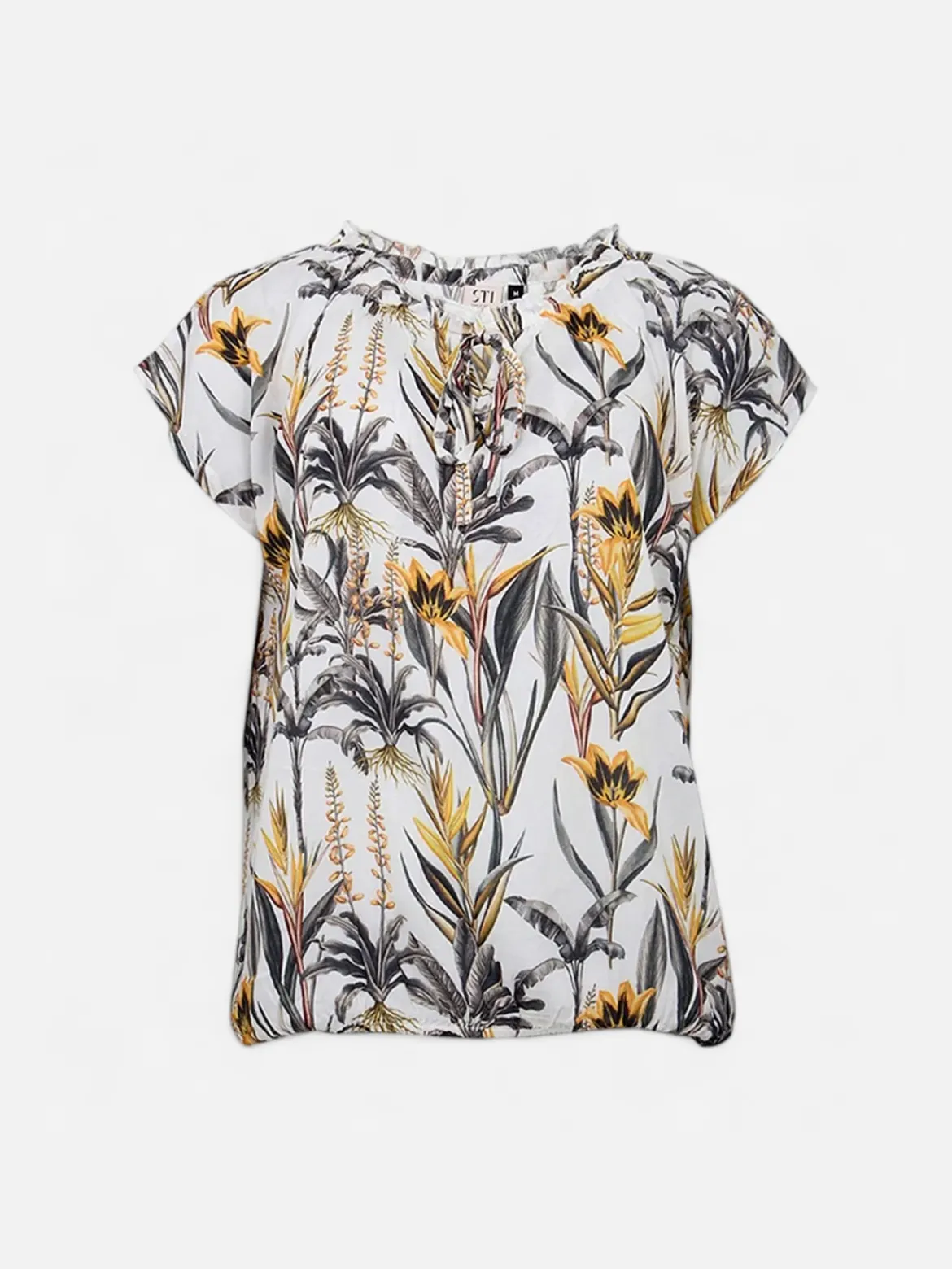 S.T.I naisten pusero Karmel Blouse, monivärinen kuosi