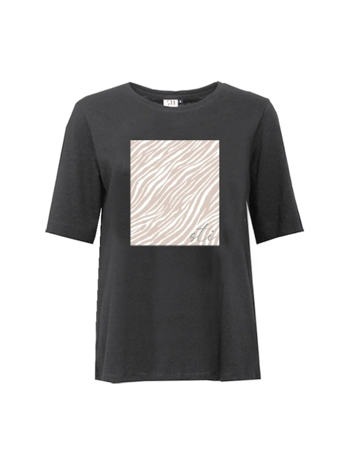 S.T.I naisten t-paita Fay T-Shirt, musta