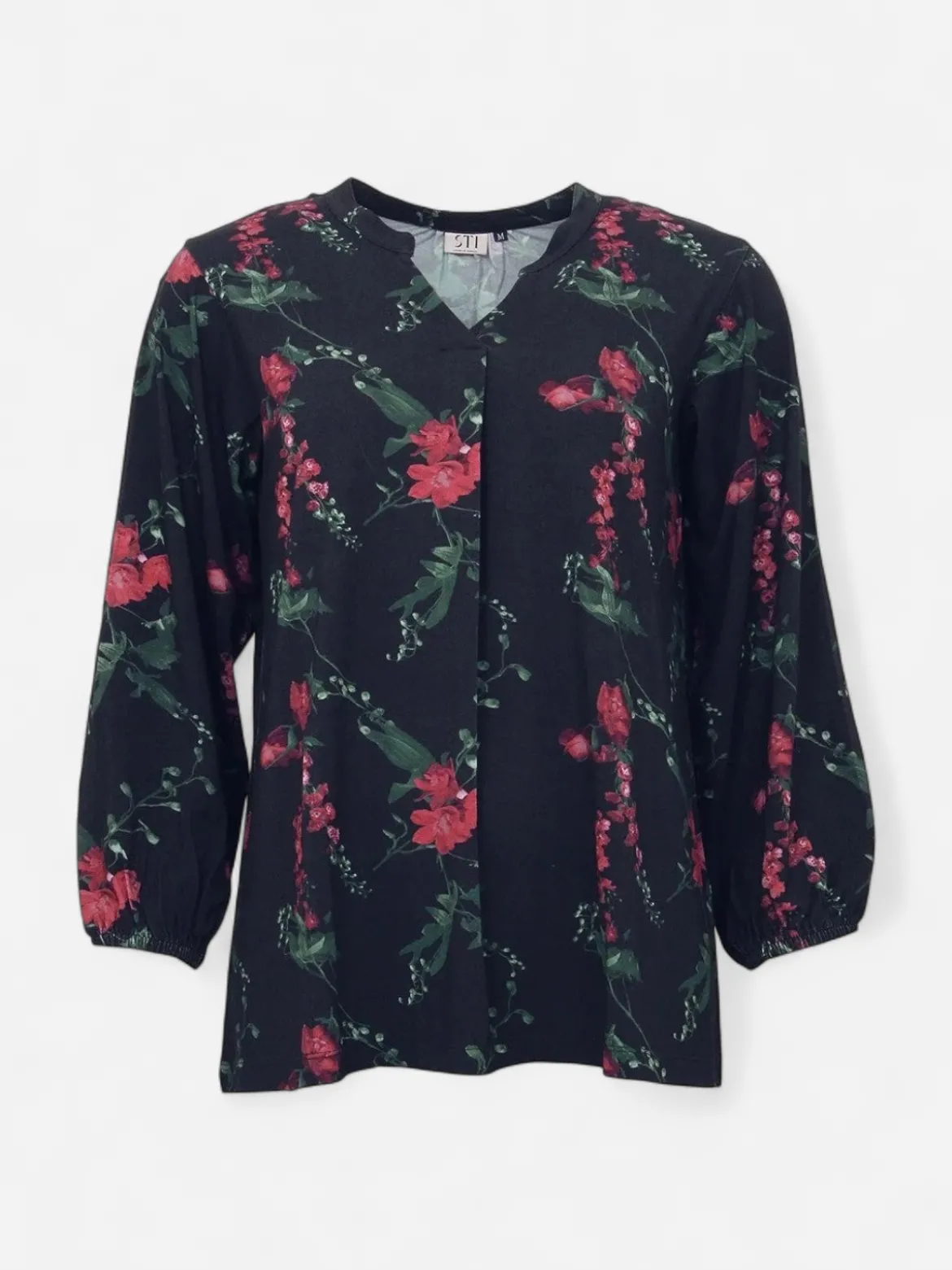 S.T.I Sida Tricot pusero, musta kuosi