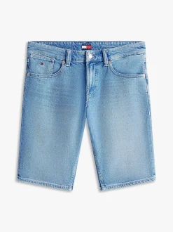 Tommy Jeans miesten farkkushortsit Ronnie Short BJ8131, sininen indigo