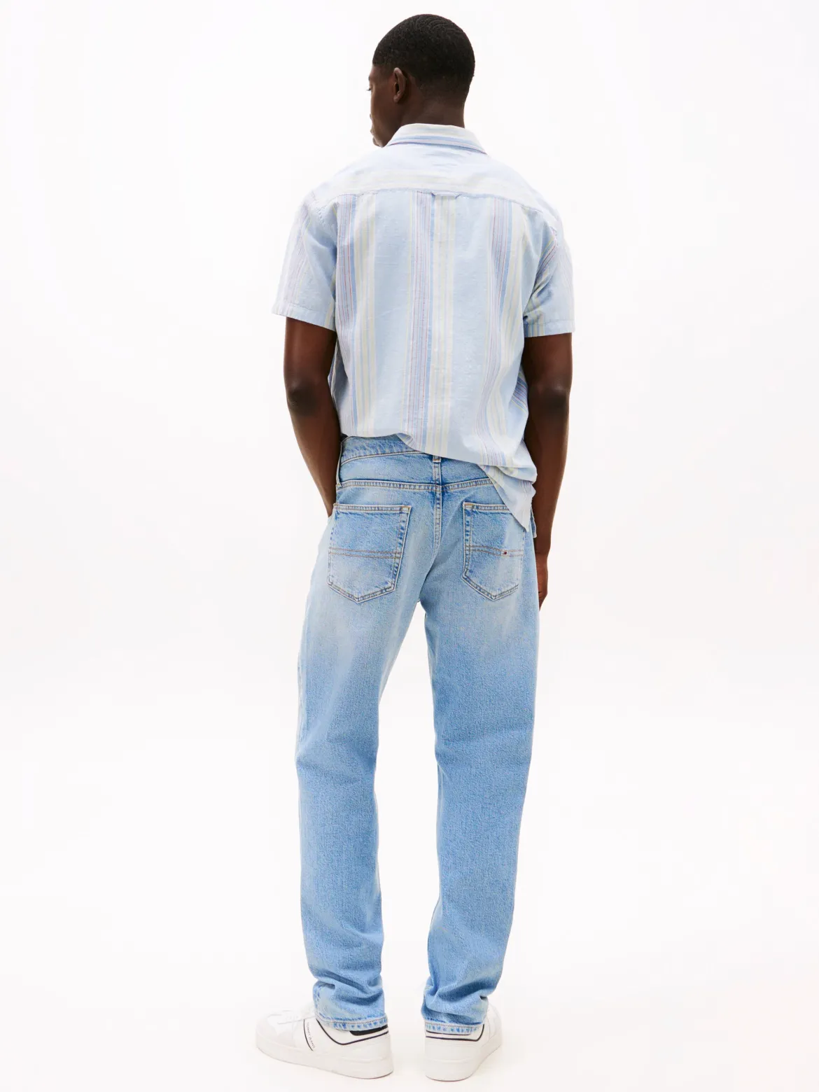 Tommy Jeans miesten farkut Ryan Slim STR BI0112 Co, sininen indigo