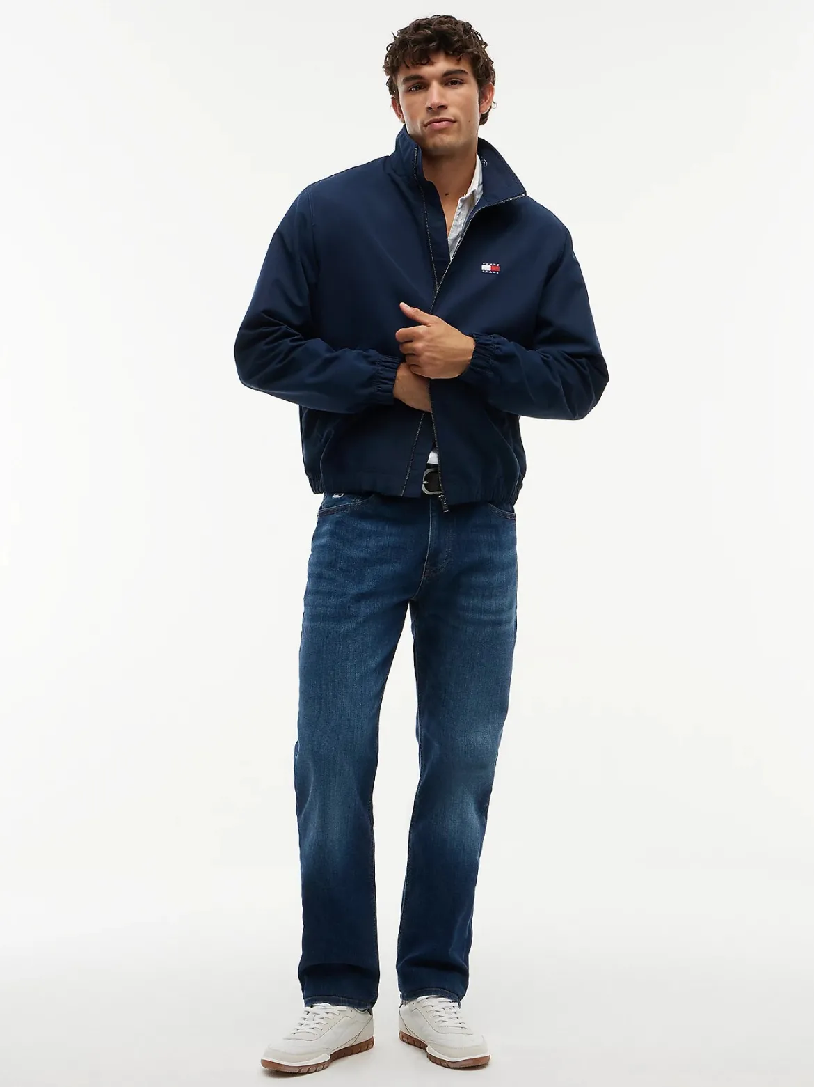 Tommy Jeans miesten farkut Ryan Slim Straight, sininen indigo