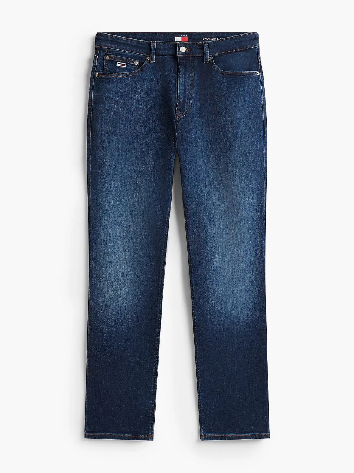 Tommy Jeans miesten farkut Ryan Slim Straight, sininen indigo