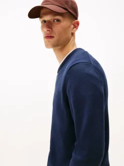 Tommy Jeans miesten neulepusero Essential Sweater, tummansininen
