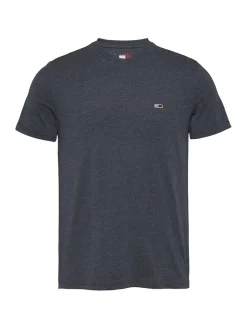 Tommy Jeans Miesten T-paita, SLIM JASPE TEE Tummansininen