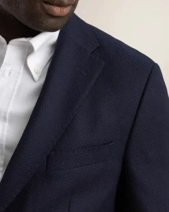 Turo miesten bleiseri Bologna Half Lined Blazer, Navy