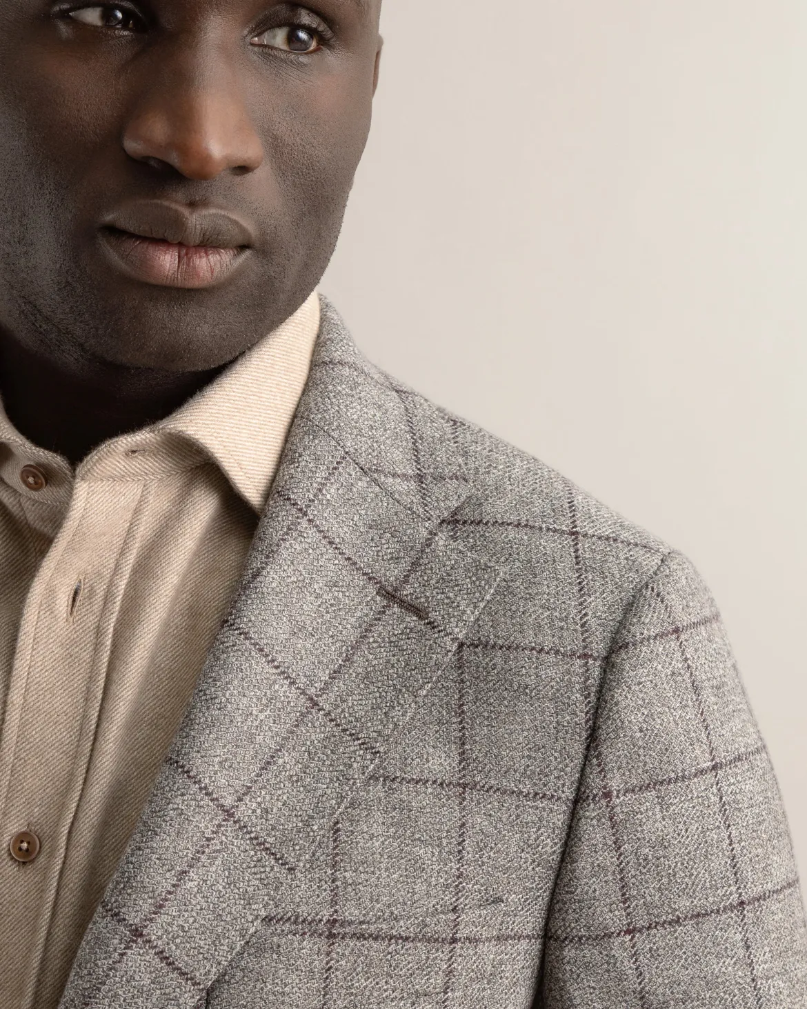 Turo miesten bleiseri Bologna Half Lined Blazer, Keskiharmaa