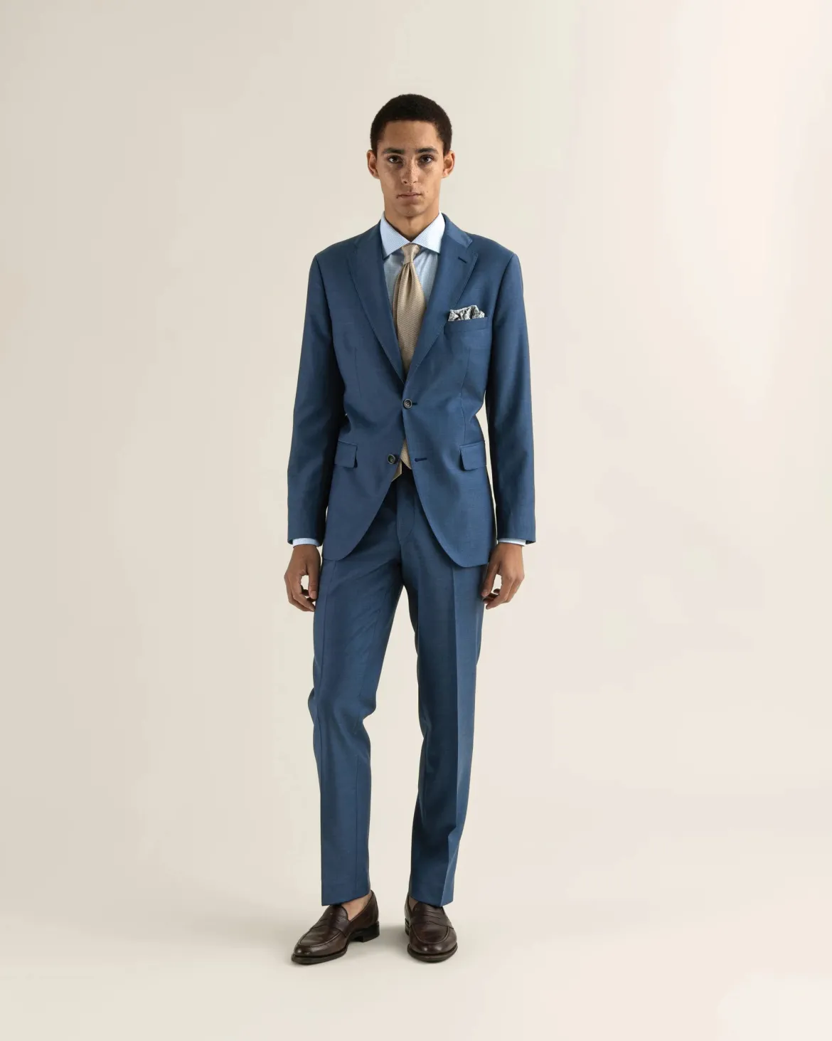 Turo miesten puvuntakki Oslo Athlete Fit Suit Jacket Marlane, sininen