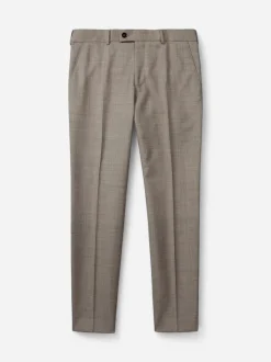 Turo puvunhousut Denver Modern Fit Suit Trousers Vitale, Beige