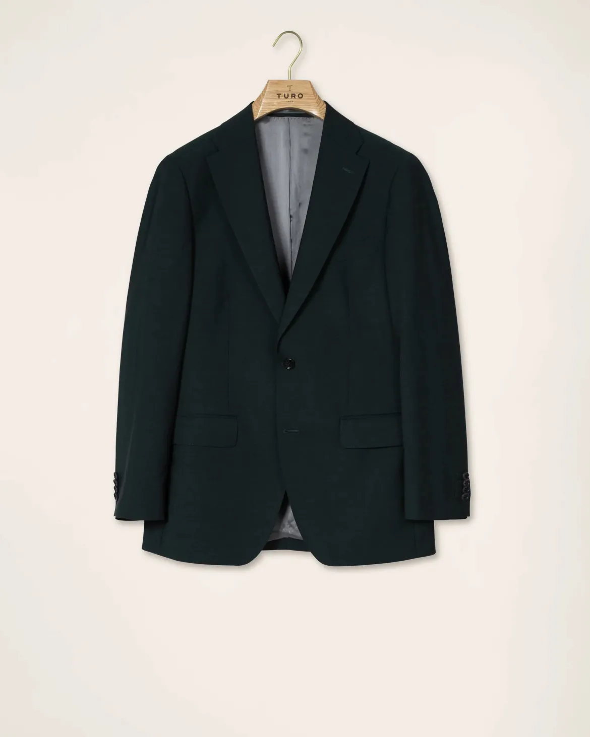 Turo puvuntakki Jaden Slim Fit Suit Jacket Vitale, tummanvihreä
