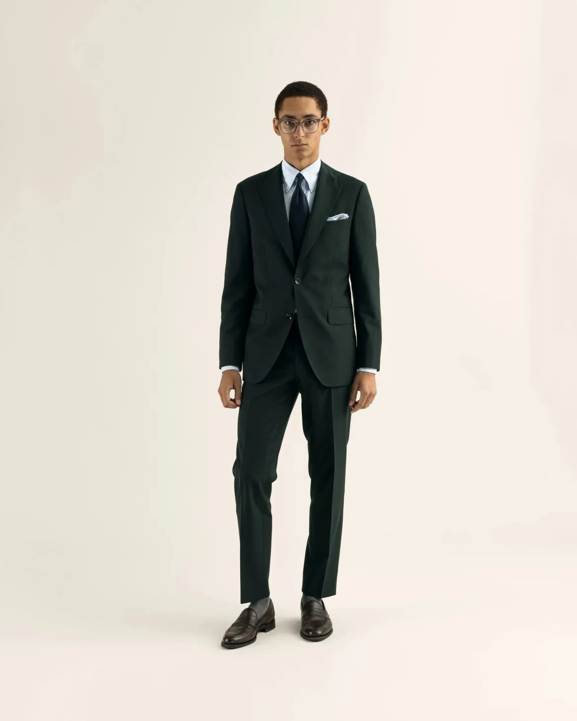 Turo puvuntakki Jaden Slim Fit Suit Jacket Vitale, tummanvihreä