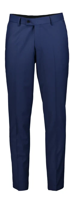 Turo Tailor, Miesten Puvunhousut, Elmer 3280, Slim Fit Housu Petroolinsininen