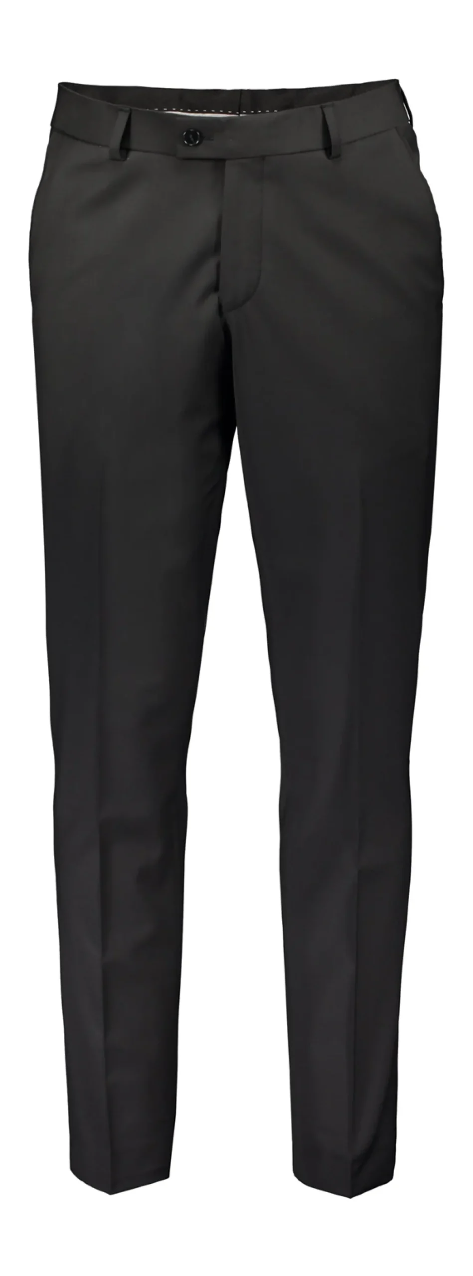 Turo Tailor, Miesten Puvunhousut, Elmer 3280, Slim Fit Housu Musta