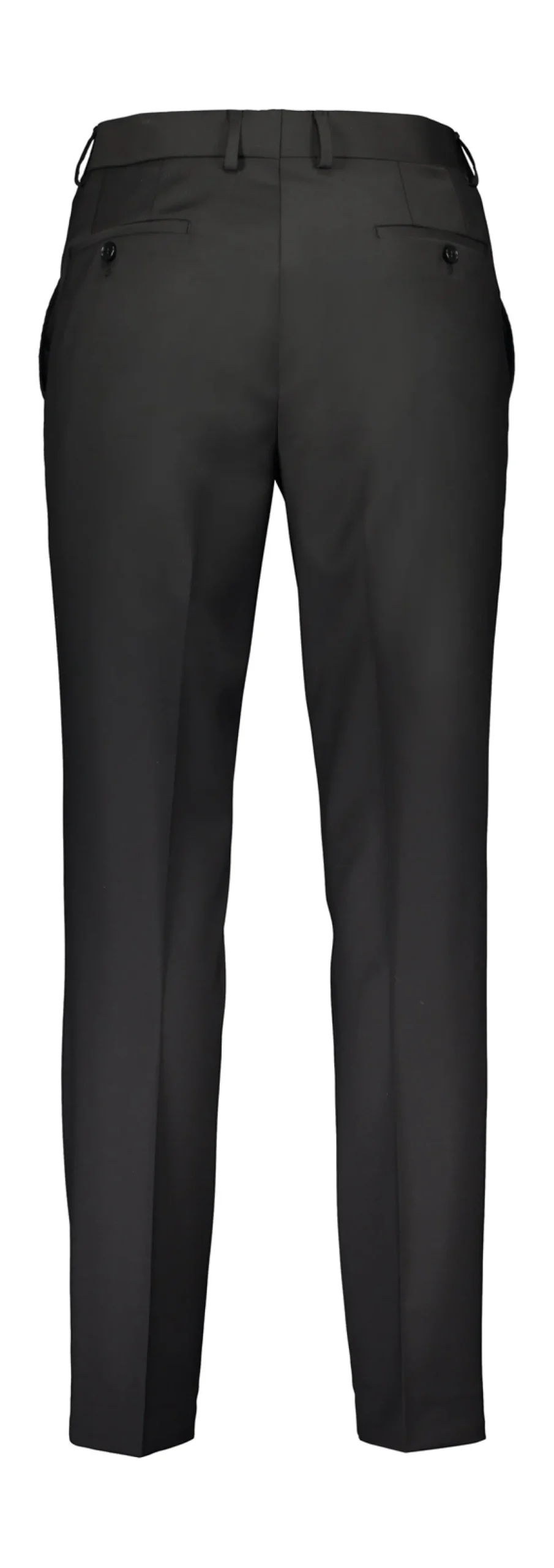 Turo Tailor, Miesten Puvunhousut, Elmer 3280, Slim Fit Housu Musta