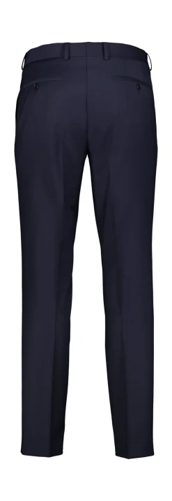 Turo Tailor, Miesten Puvunhousut, Elmer 3280, Slim Fit Housu Sininen