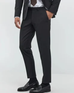 Turo Tailor, Miesten Suorat Housut, Hilton Athlete Musta