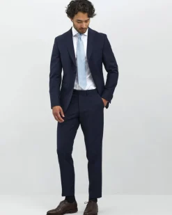 Turo Tailor, Miesten Suorat Housut, Hilton Athlete Sininen