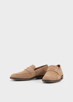 Vagabond miesten loaferit Troy Suede Loafer, vaalea beige