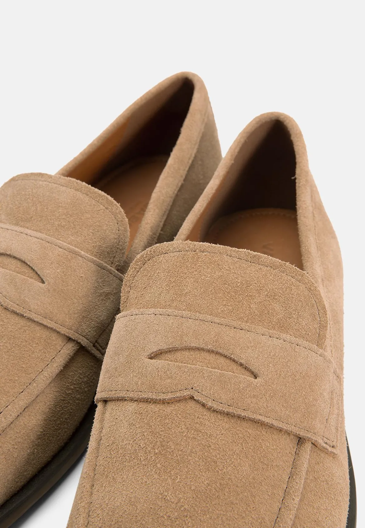 Vagabond miesten loaferit Troy Suede Loafer, vaalea beige
