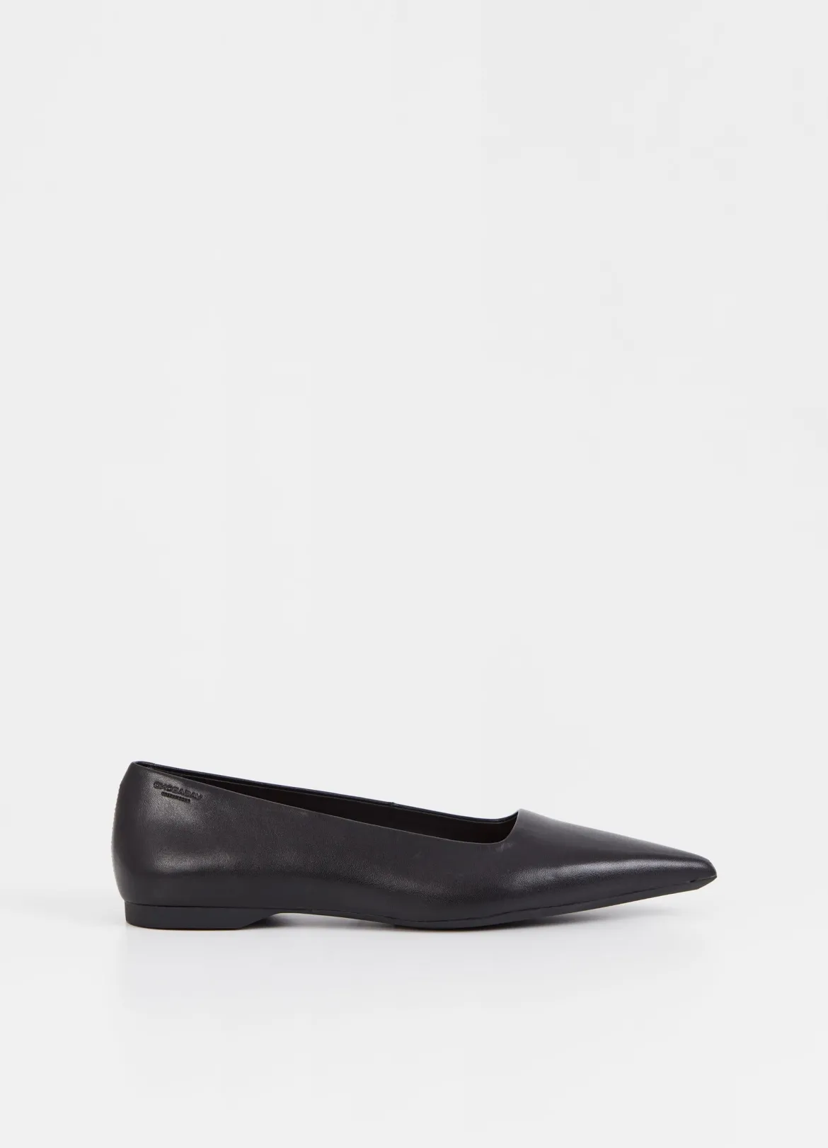 Vagabond naisten ballerinat Hermine Leather, musta