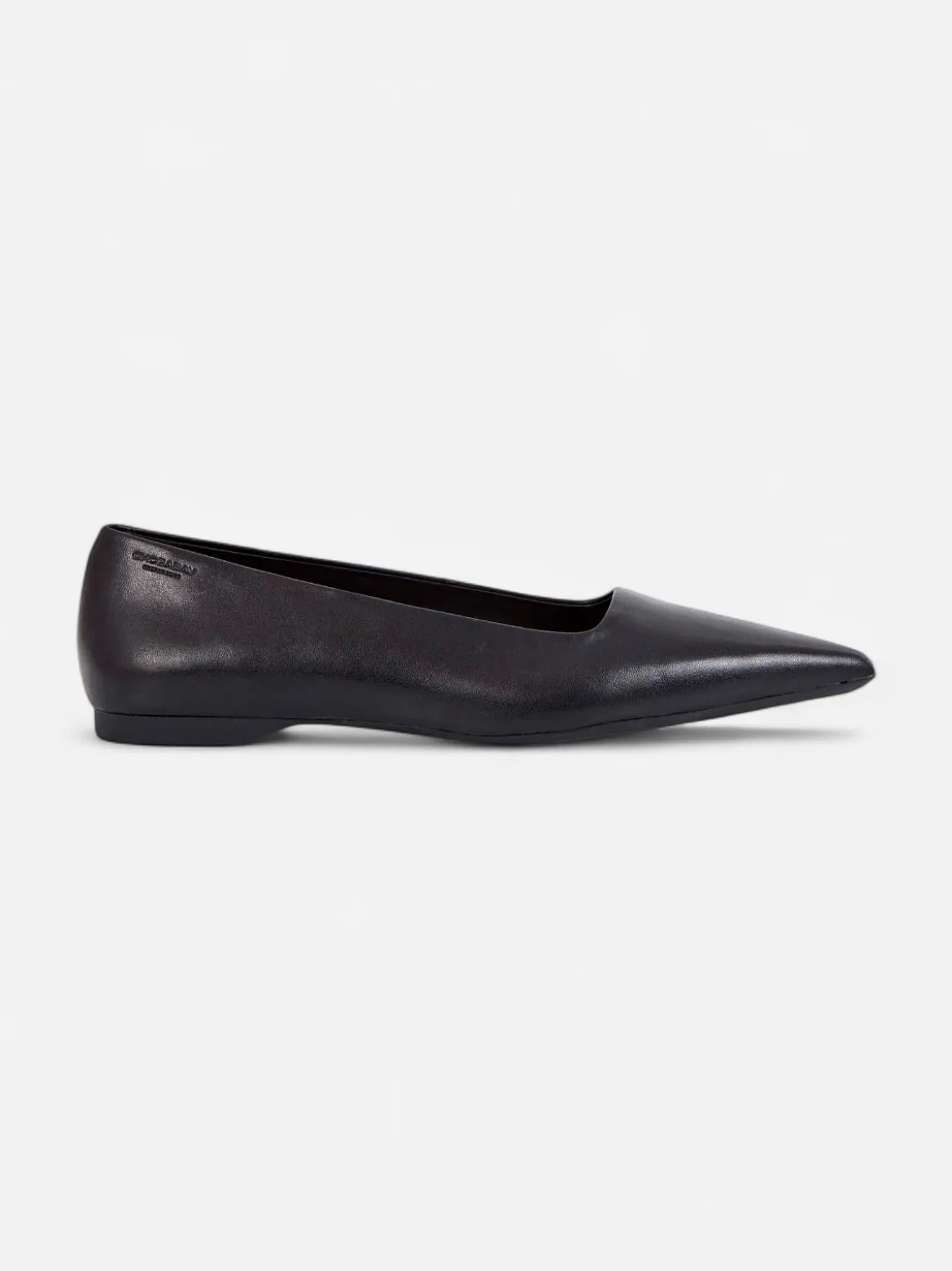 Vagabond naisten ballerinat Hermine Leather, musta