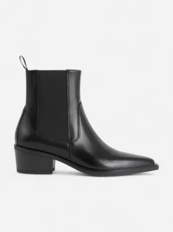 Vagabond naisten nilkkurit Kelsey Pointed Toe Chelsea Ankle Boot, musta