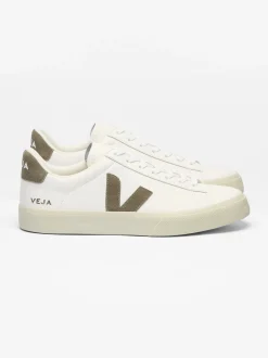 Veja miesten tennarit Campo Sneaker Extra White khaki, valkoinen