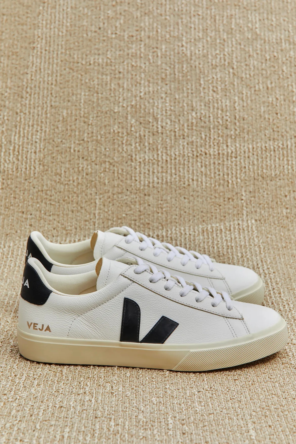 Veja miesten tennarit Campo Sneaker Extra White Black, valkoinen