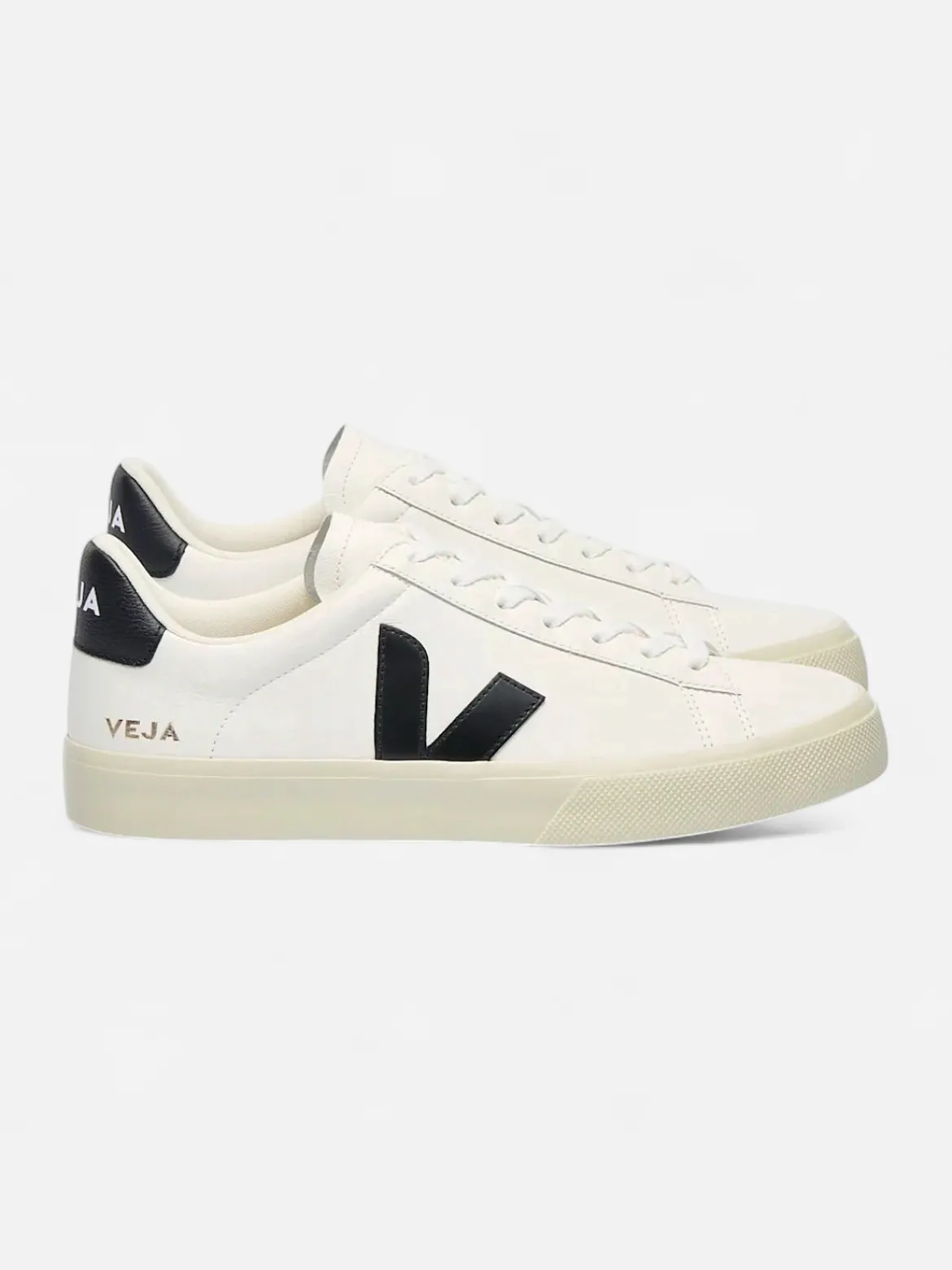 Veja miesten tennarit Campo Sneaker Extra White Black, valkoinen