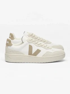 Veja miesten tennarit V-90 Sneaker White Taupe, valkoinen