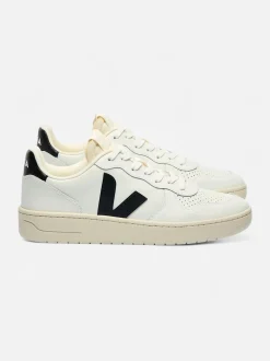 Veja naisten tennarit V-10 Prime Sneaker White Black, valkoinen